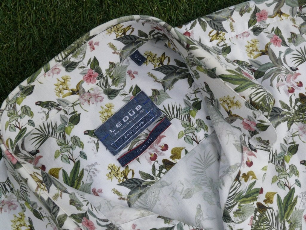 LEDUB blouse maat 41 / L als nieuw, Meerkleurig, Ledub, Ophalen of Verzenden, Zo goed als nieuw