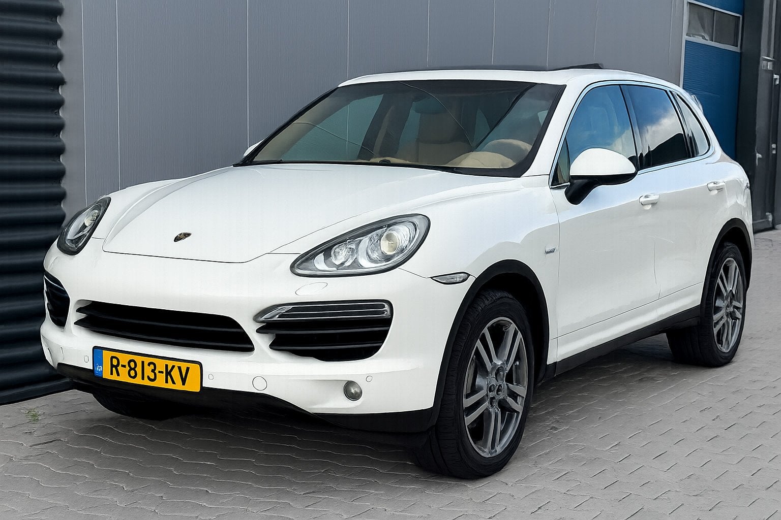 Porsche Cayenne 3.0 S Hybrid - Pano - Xenon - Leder - Clima, Auto's, Automaat, Gebruikt, 2995 cc, Wit