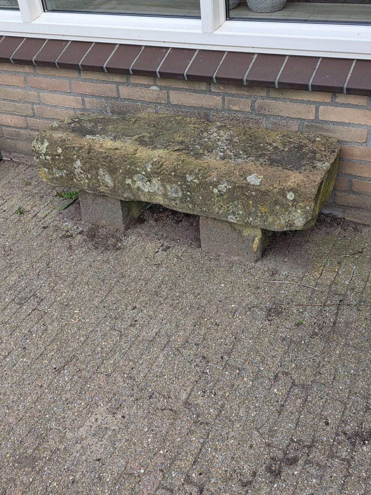 Bentheimer steen   ., Tuin en Terras, Ophalen, Gebruikt, 100 tot 200 cm, 25 cm of meer