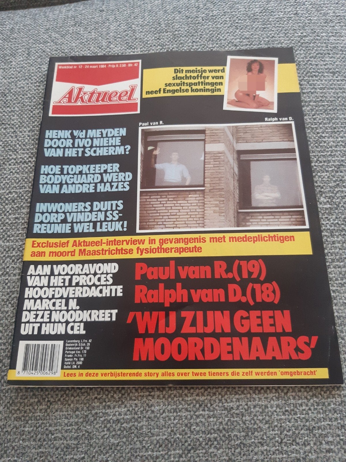 12.Aktueel 1984. Andre Hazes. Henk van der Meyden. Lord Lich, Verzenden, 1980 tot heden, Tijdschrift