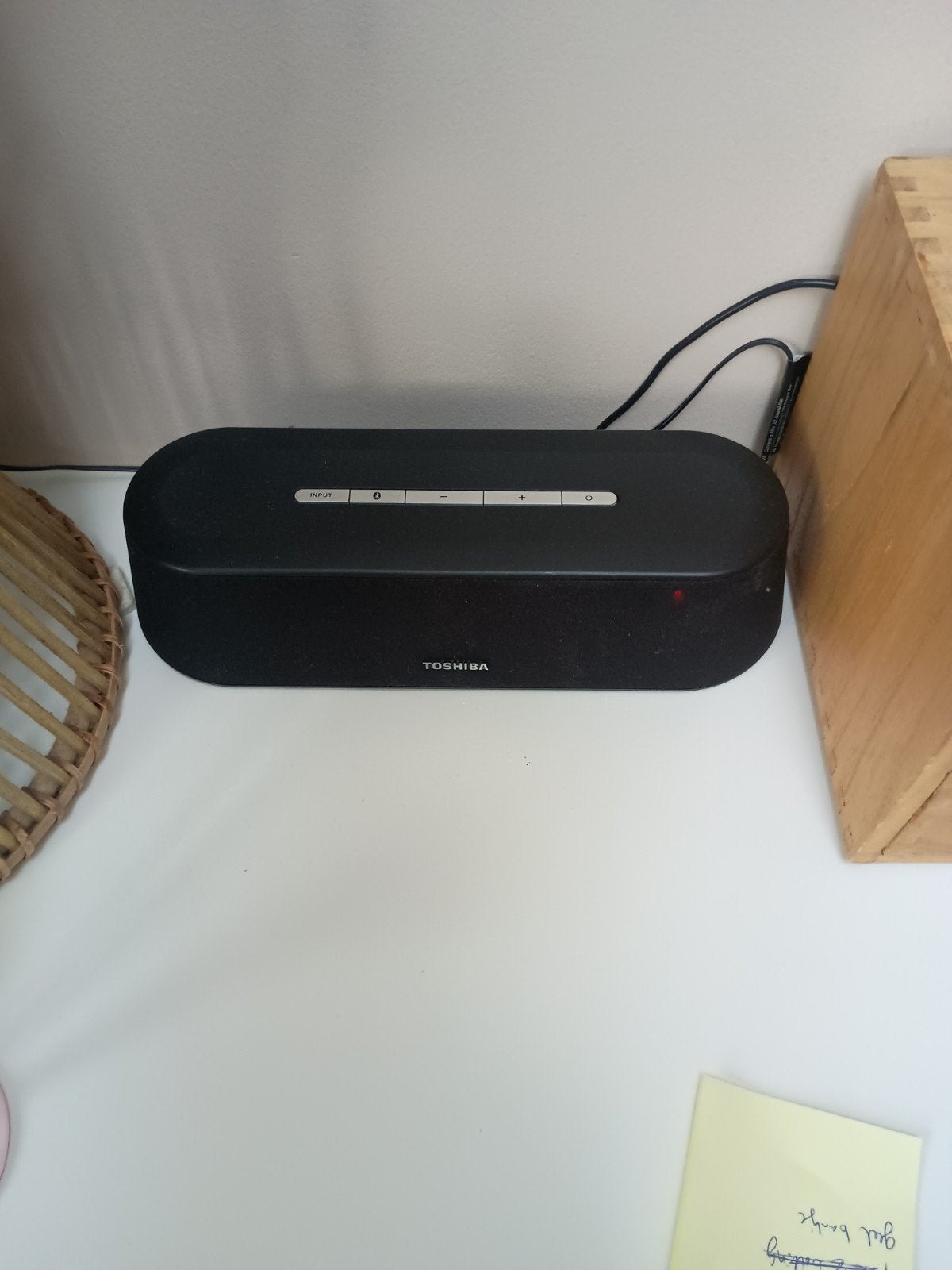 Toshiba Mini 3D Sound Bar met Subwoofer (PA5075E-1SPA), Ophalen, Bluetooth, Zo goed als nieuw