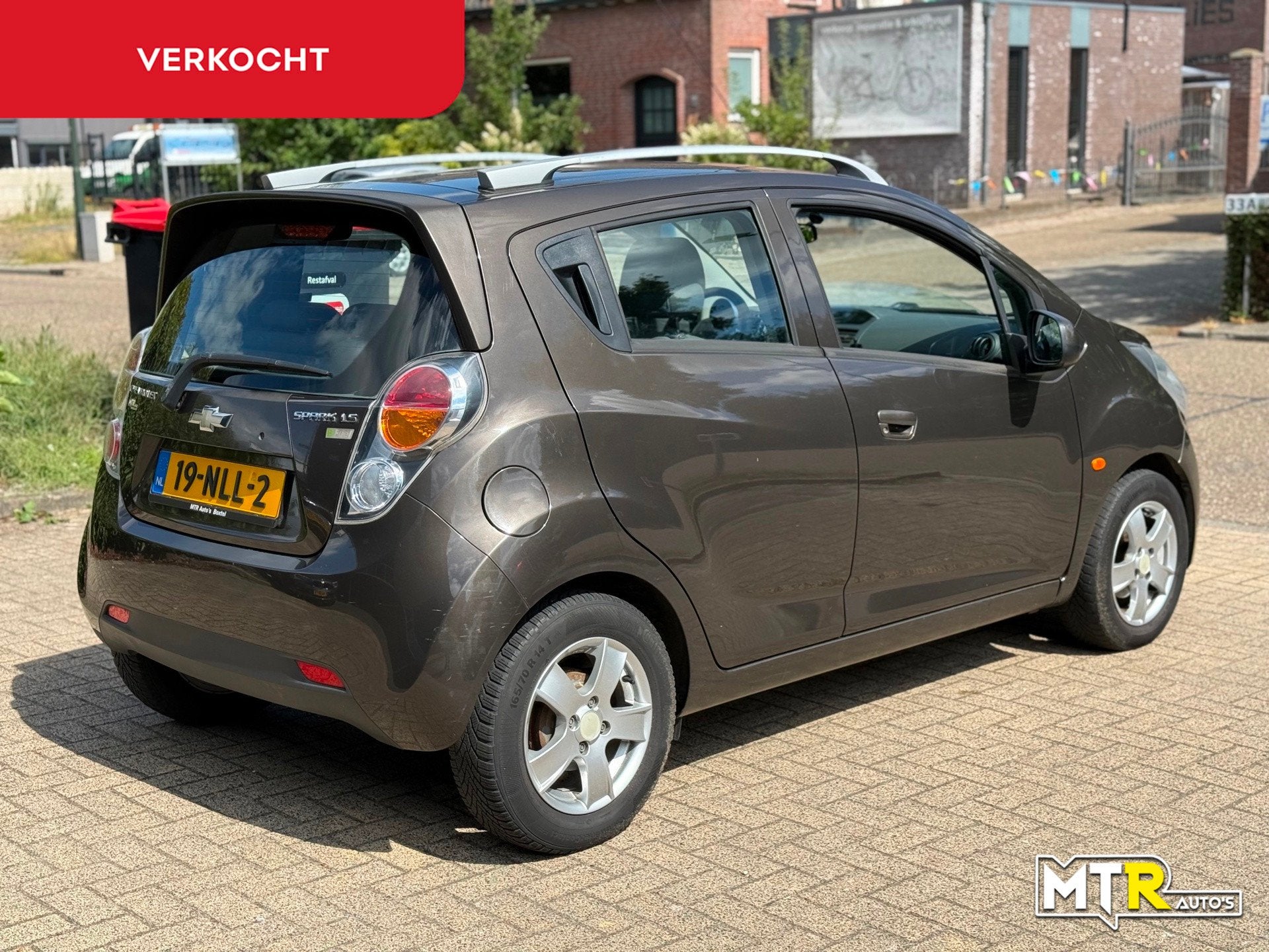 Chevrolet Spark 1.0 16V LS Bi-Fuel LPG G3|NAP|APK, Auto's, Voorwielaandrijving, Euro 5, Stof, Zwart