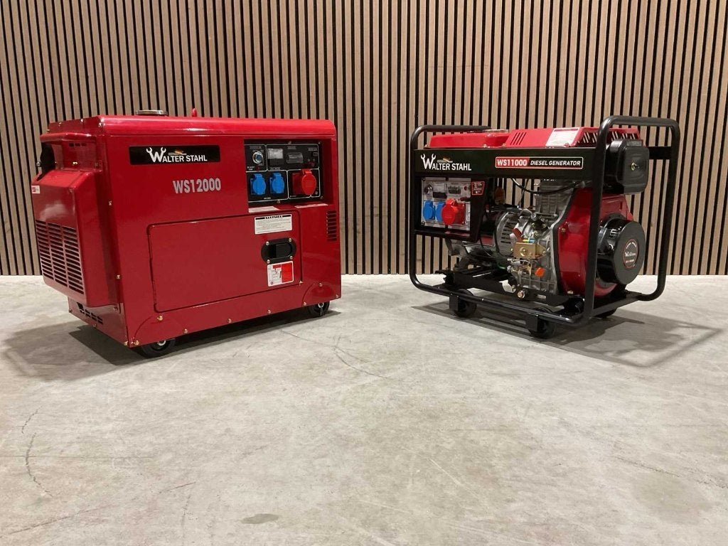 Diesel Aggregaat Walter Stahl WS11000 of WS12000 ‼️, Ophalen, Dieselolie, Geluidgedempt, Nieuw