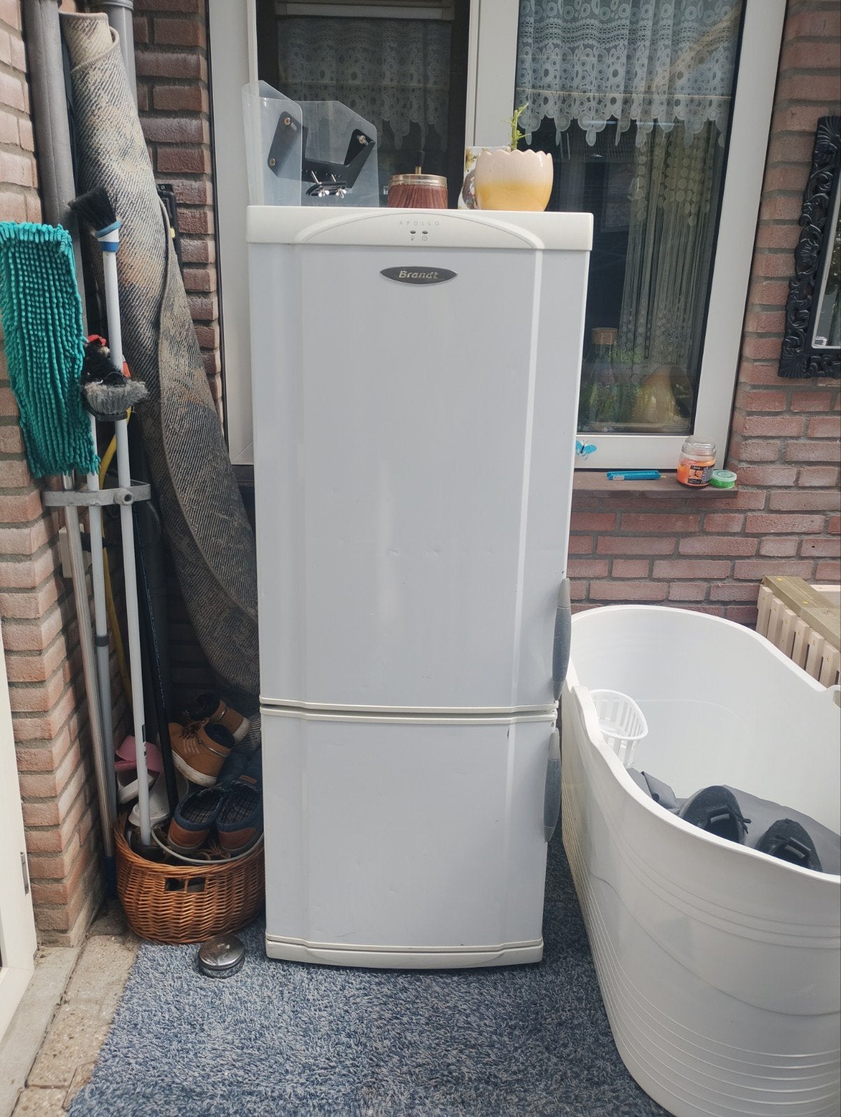 Koelkast, Minder dan 75 liter, Ophalen, Zonder vriesvak, 160 cm of meer