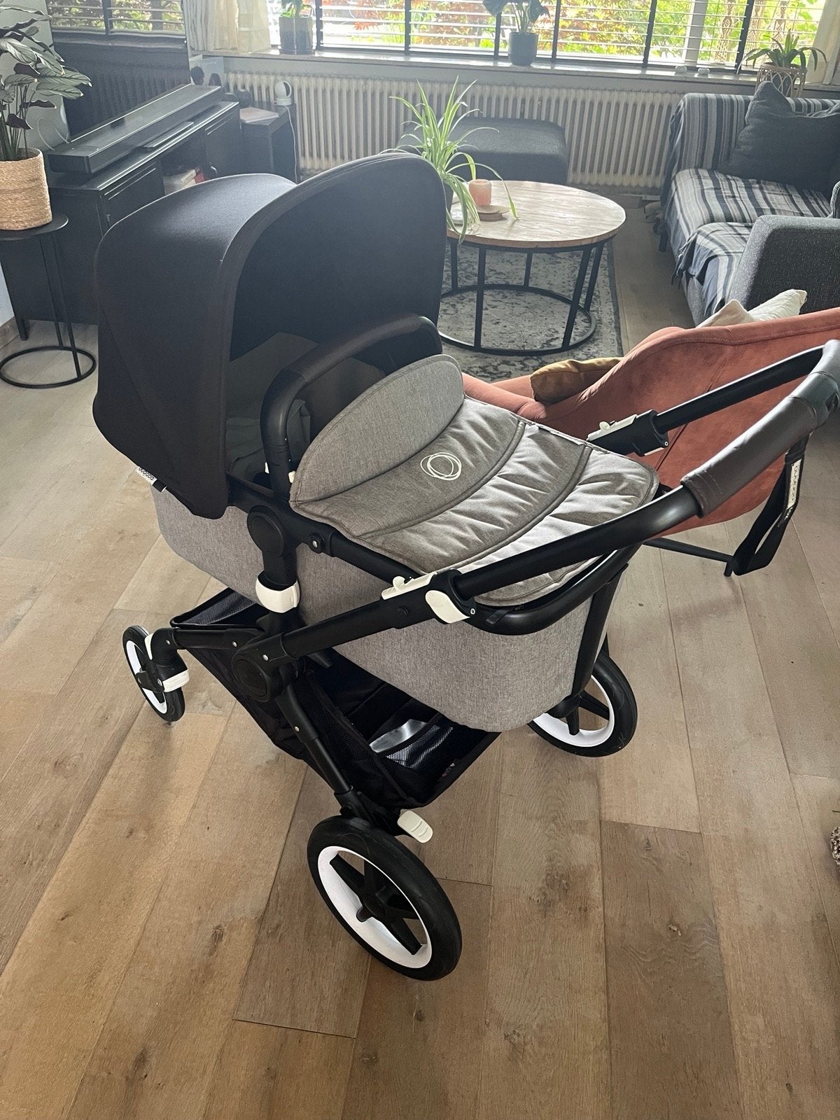 Bugaboo Fox kinderwagen met reiswieg en accessoires, Ophalen, Gebruikt, Bugaboo, Combiwagen