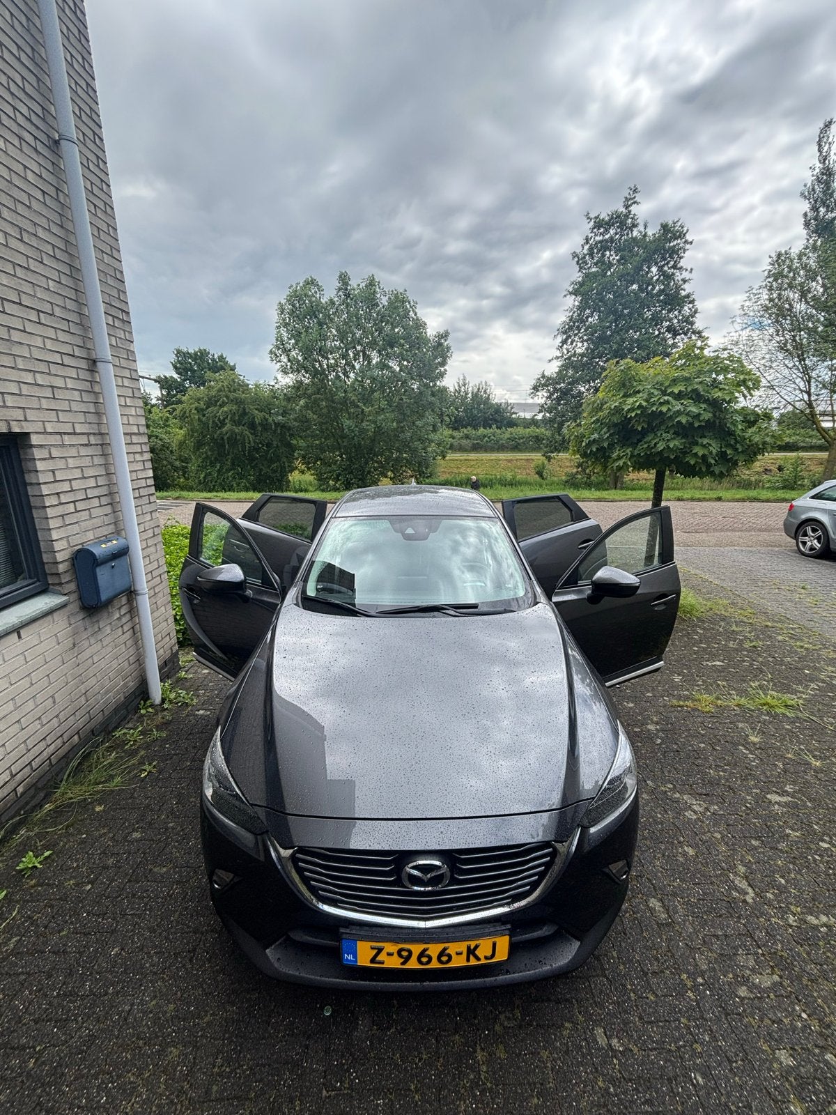 Mazda CX-3 2.0 Skyactiv-g 88KW AUT 2017 Grijs 38.218KM!, Auto's, 1998 cc, 625 kg, 4 cilinders, 1200 kg