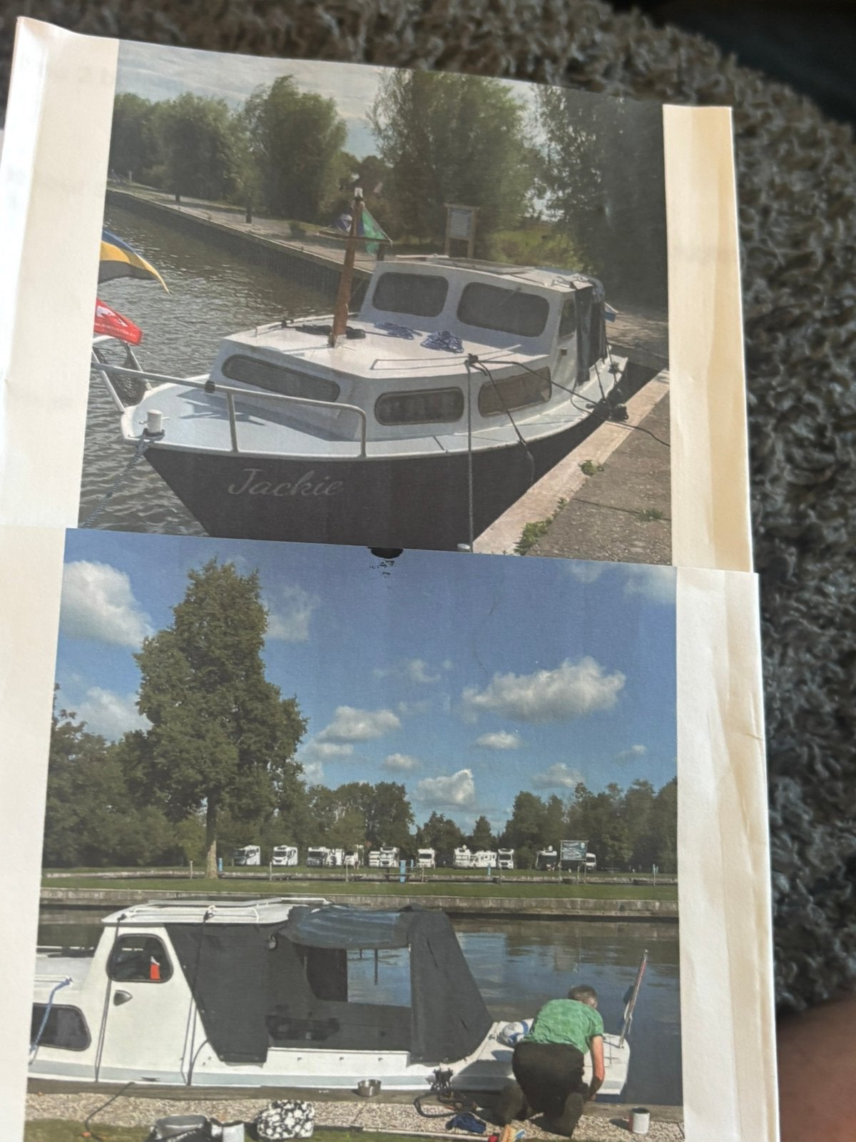 Boot, Ophalen, Gebruikt, Motorboot