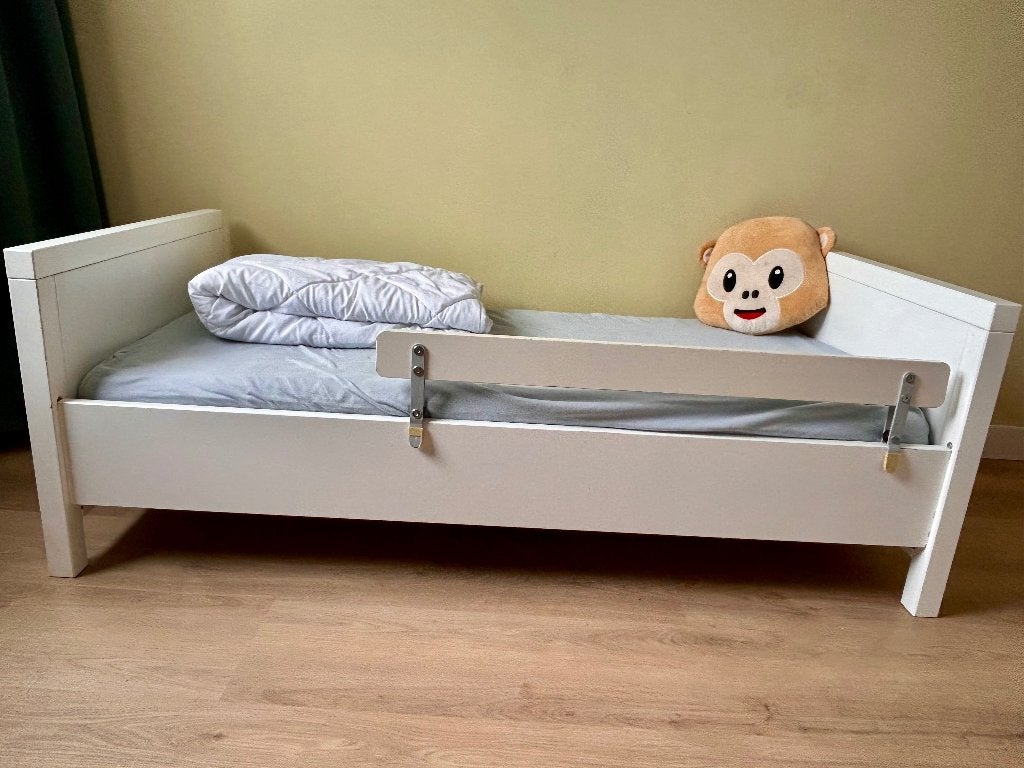 Peuterbed en toebehoren, Ophalen, Gebruikt, 70 tot 85 cm, 140 tot 160 cm
