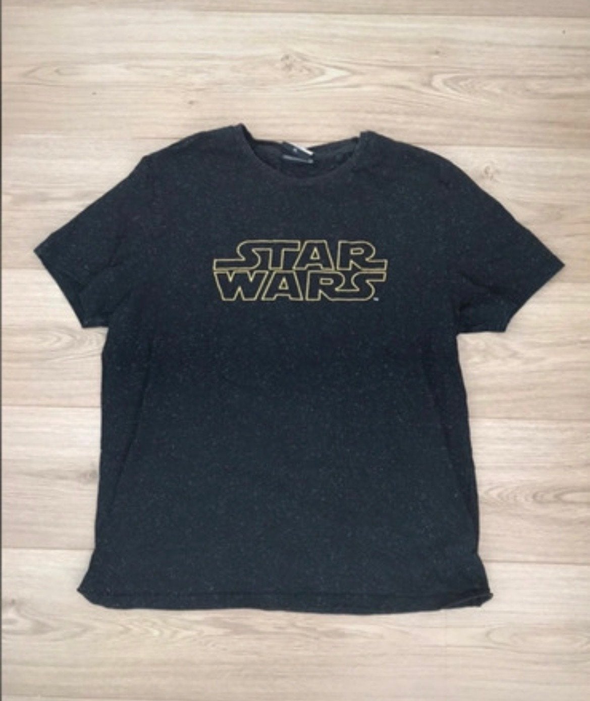 Star Wars T-shirt - Maat L, Kleding | Heren, Ophalen of Verzenden, Gedragen, Maat 52/54 (L), Zwart