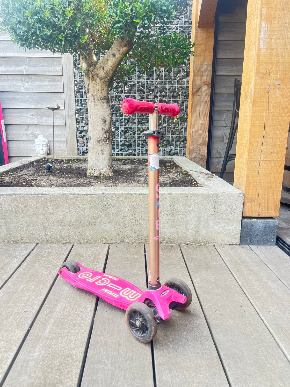 Roze Micro Maxi step voor kinderen, Fietsen en Brommers, Steps, Ophalen, Gebruikt, Gewone step