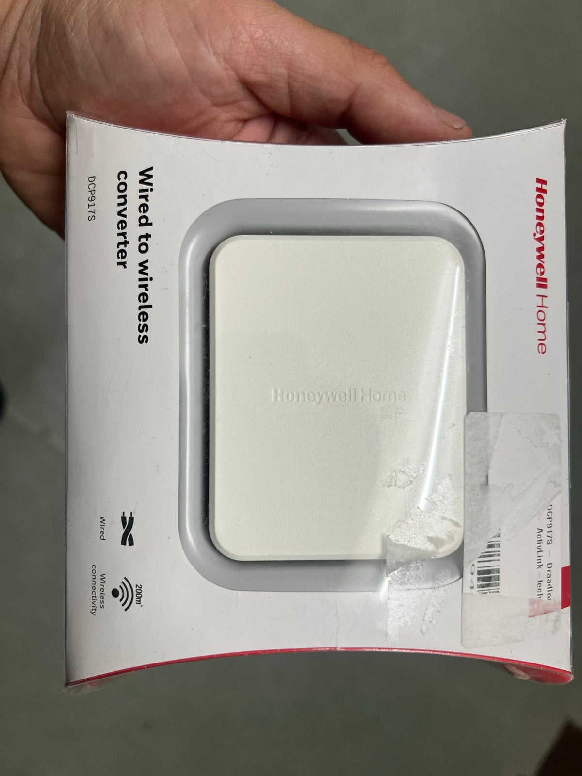 Honeywell Home DCP917S Bedraad naar Draadloos Converter, Ophalen of Verzenden, Nieuw