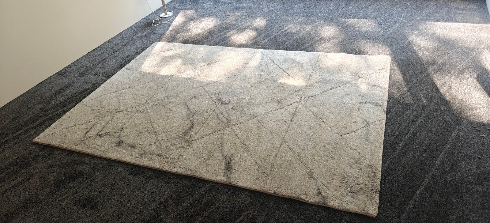 Nieuw Laagpolig vloerkleed met marmer look, Modern, Luxe, Marmer look, 150 tot 200 cm, 200 cm of meer, Ophalen of Verzenden
