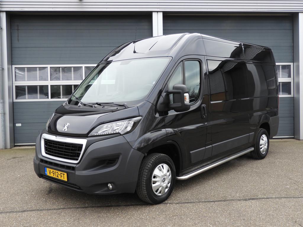Peugeot Boxer 330 2.0 BlueHDI L2H2 Premium Pack DC EURO 6, Auto's, Bestelauto's, Bedrijf, Te koop, ABS, Achteruitrijcamera, Airconditioning