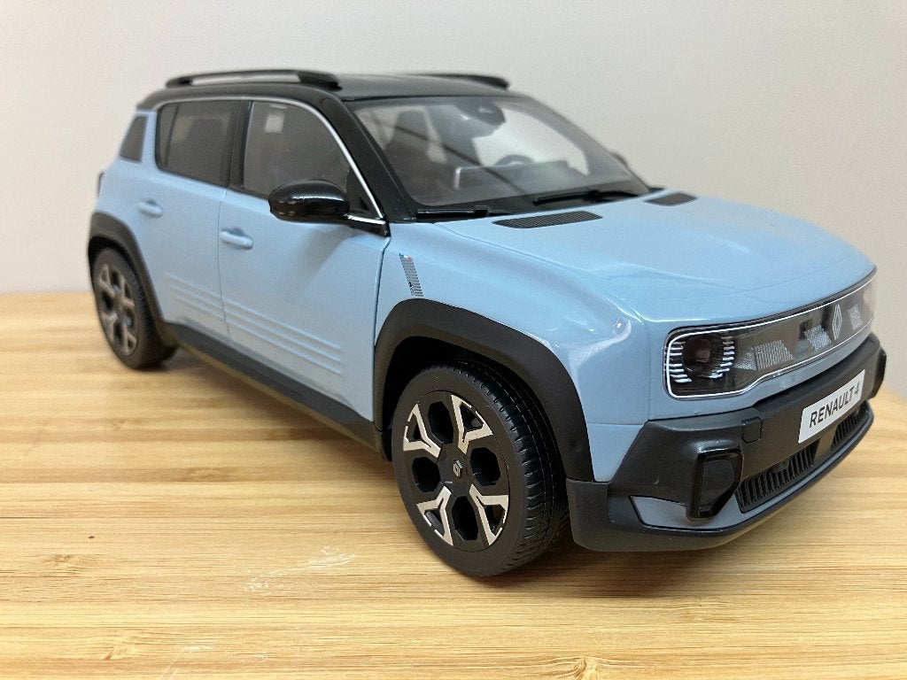Renault 4 E-Tech Electric van 2025 Cloud Blue  1/18 Norev, Ophalen of Verzenden, Nieuw, Auto, Norev