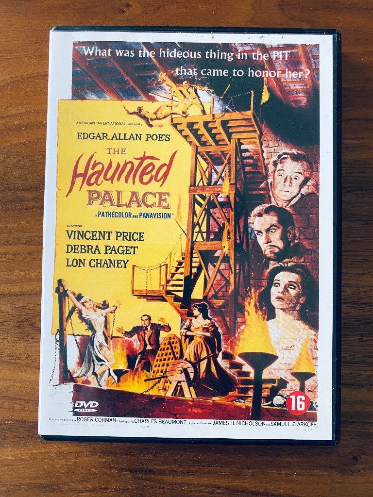 DVD: The Haunted Palace (1963, Vincent Price), Horror, 1960 tot 1980, Gebruikt, Vanaf 16 jaar