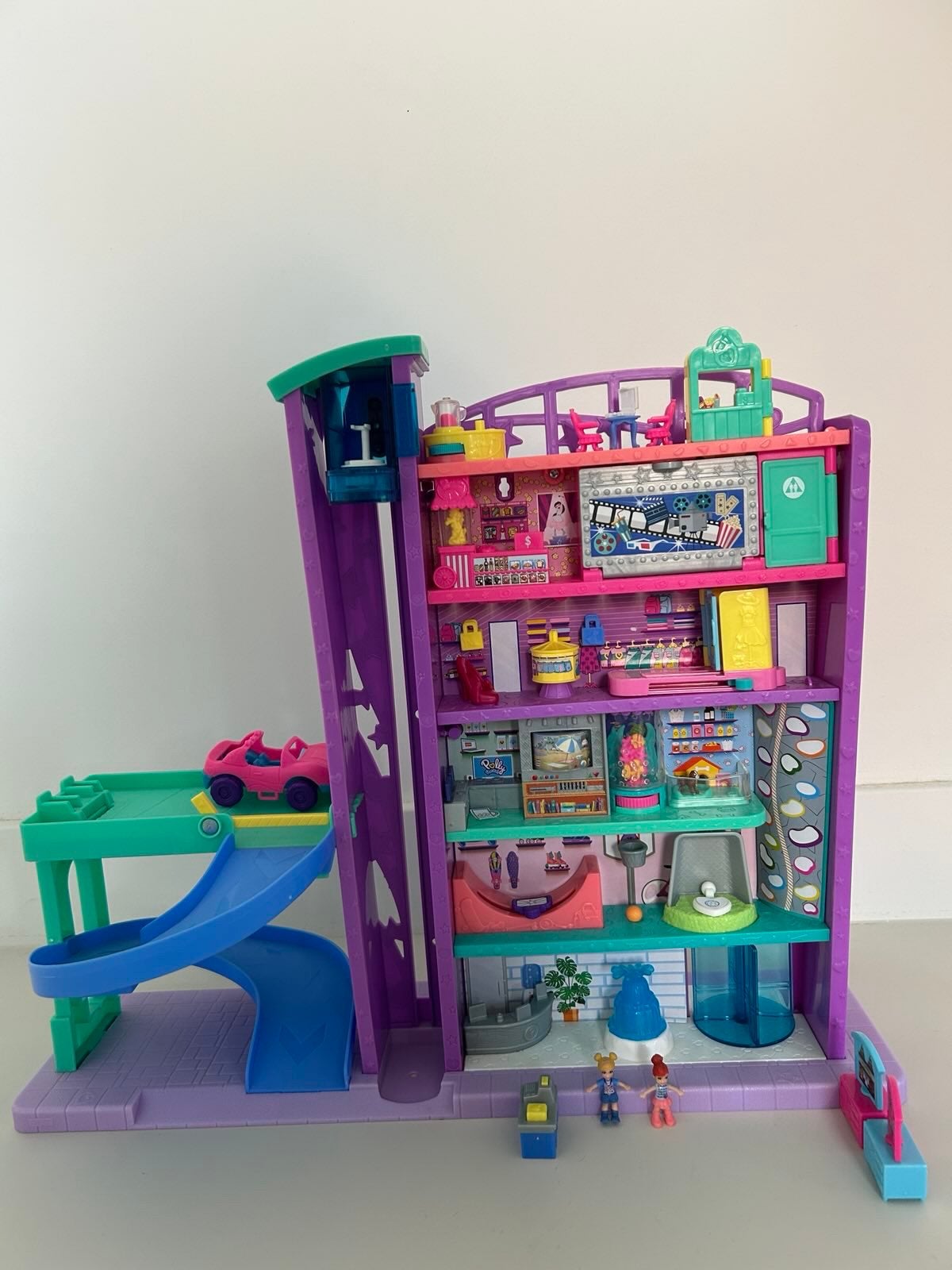Polly pocket winkelcentrum compleet, Ophalen of Verzenden, Zo goed als nieuw, Jongen of Meisje