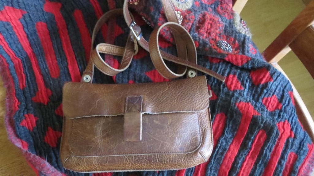 Keecie, leren tas, model Monkey Tree, brown used look, Sieraden, Tassen en Uiterlijk, Tassen | Schoudertassen, Overige merken