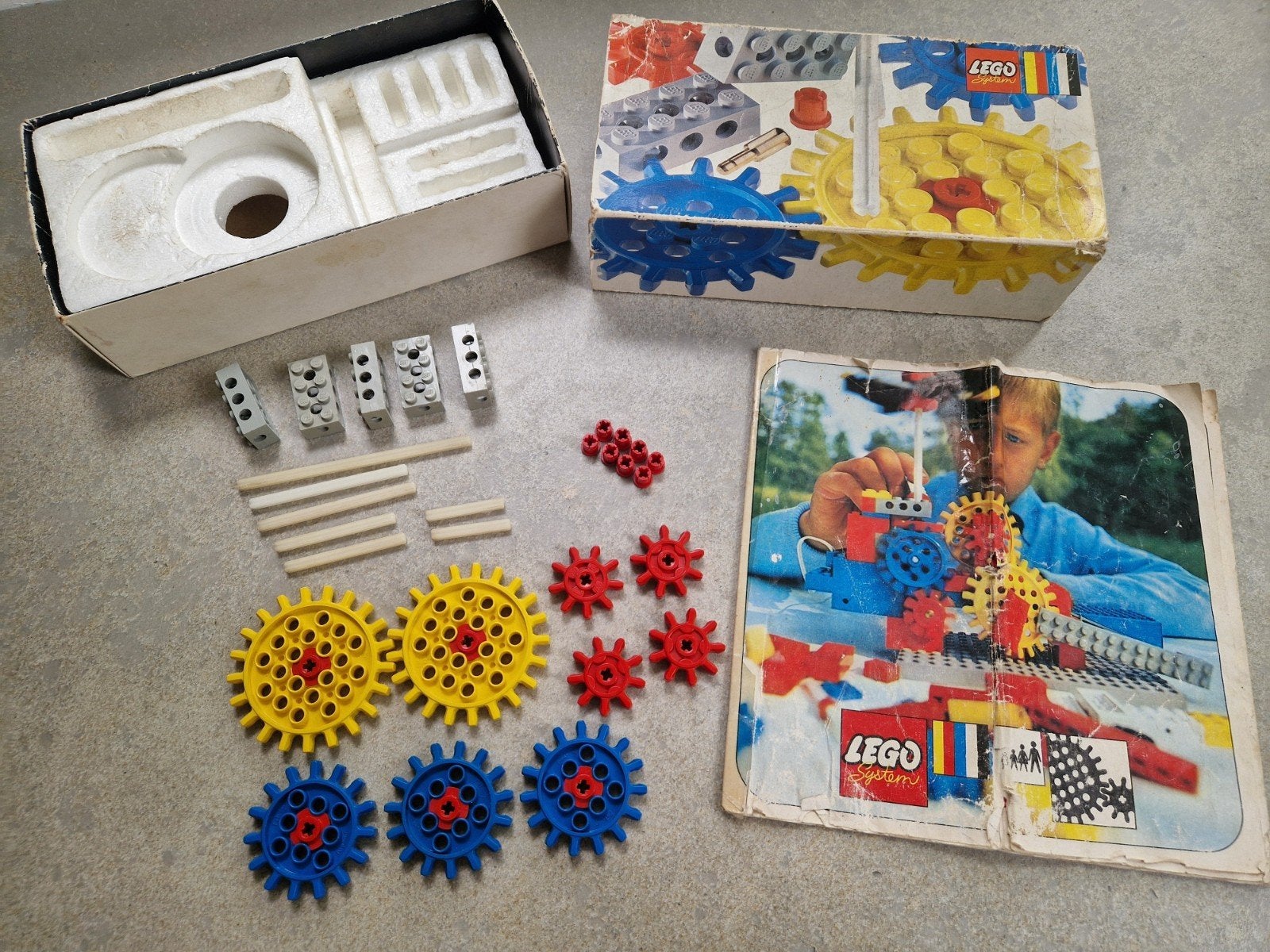 Lego set 802 Gear supplement Tandwielen, Kinderen en Baby's, Speelgoed | Duplo en Lego, Ophalen of Verzenden, Gebruikt
