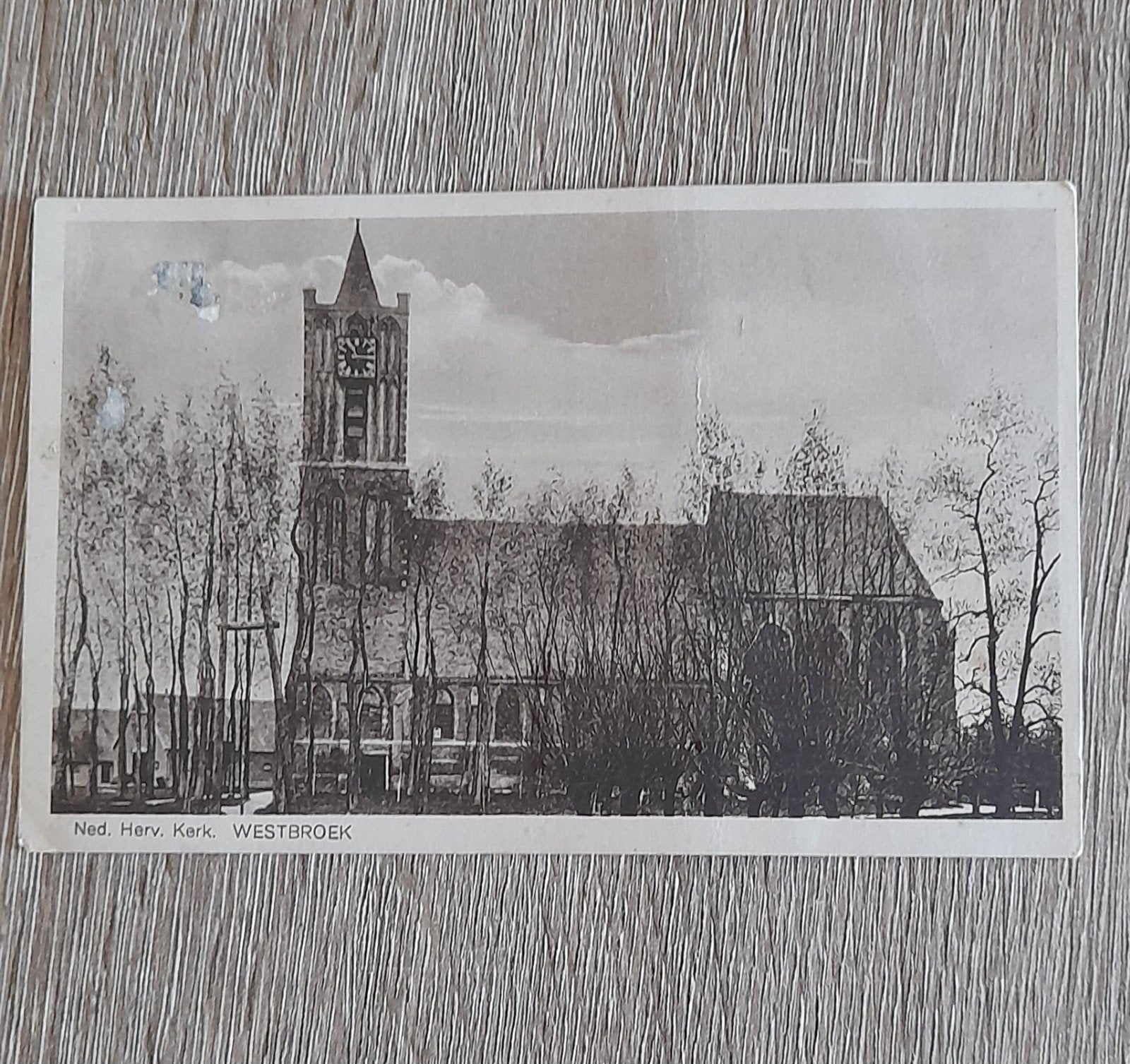 kaart  uit Westbroek, Ophalen of Verzenden