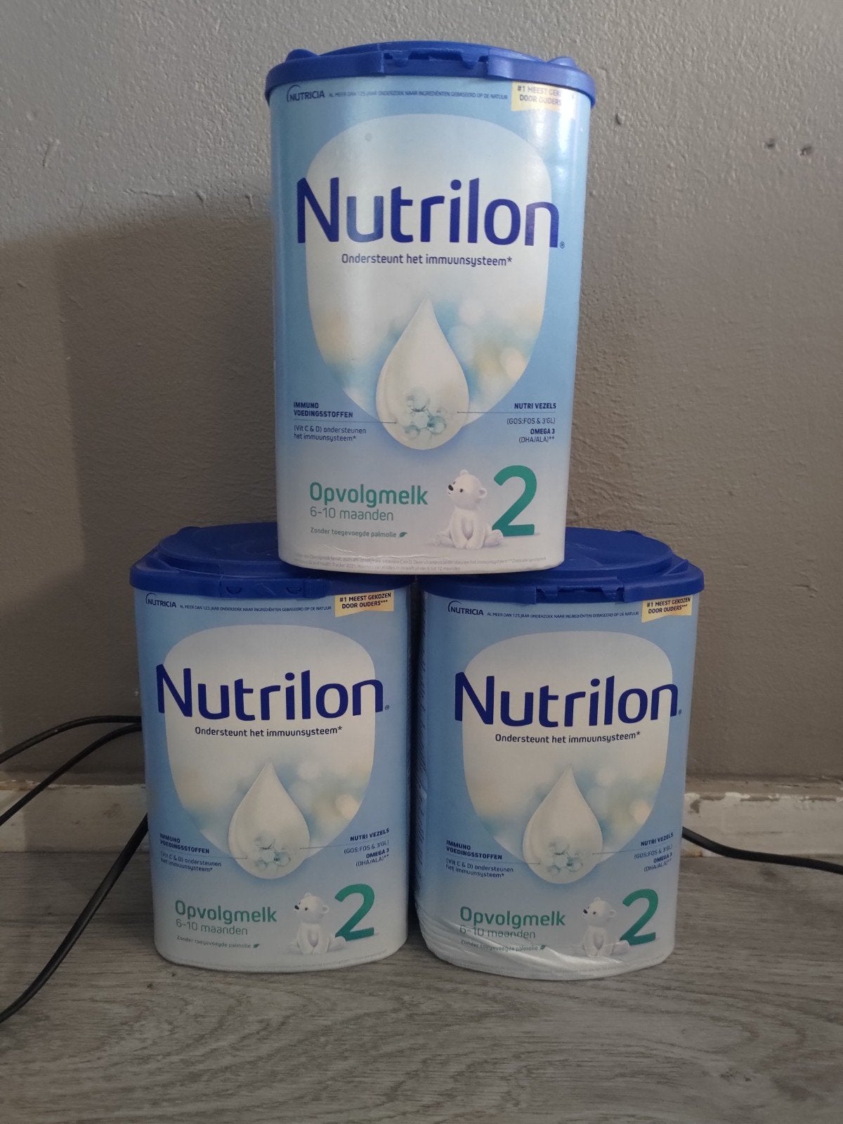 3x Nutrilon Opvolgmelk 2 (6-10 maanden), Ophalen of Verzenden, Nieuw, Overige typen, Nutrilon