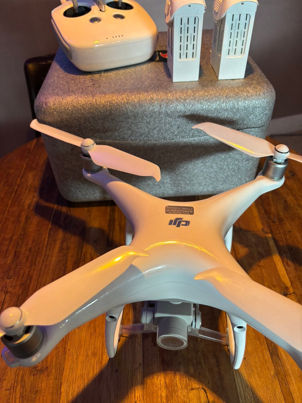 DJI Phantom 4 (advanced), Audio, Tv en Foto, Ophalen, Zo goed als nieuw