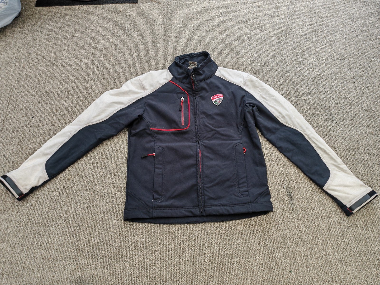 Ducati softshell jas, maat M, goede staat, Ophalen of Verzenden, Tweedehands, Jas | textiel