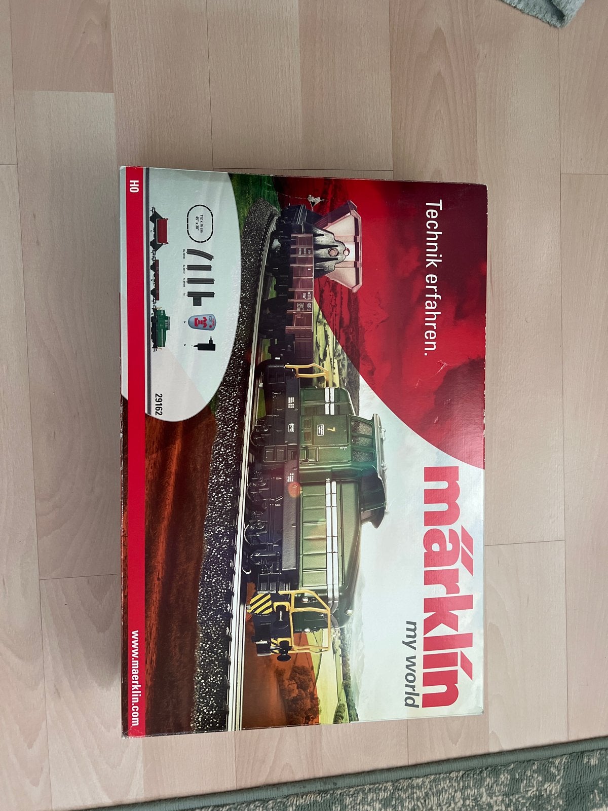 Märklin My World H0 Treinset met Locomotief en Rails, Ophalen, Wisselstroom, Treinset, Zo goed als nieuw
