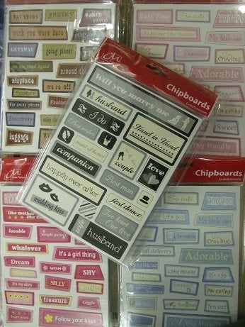 2760 verpakkingen x 2 vel met 3d chipboard booklets, 20x15cm, Ophalen, Nieuw