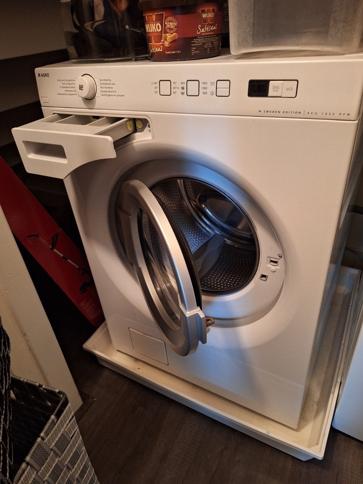 Wasmachine ASKO 8 KG, Ophalen, Gebruikt, Voorlader, Energieklasse A of zuiniger