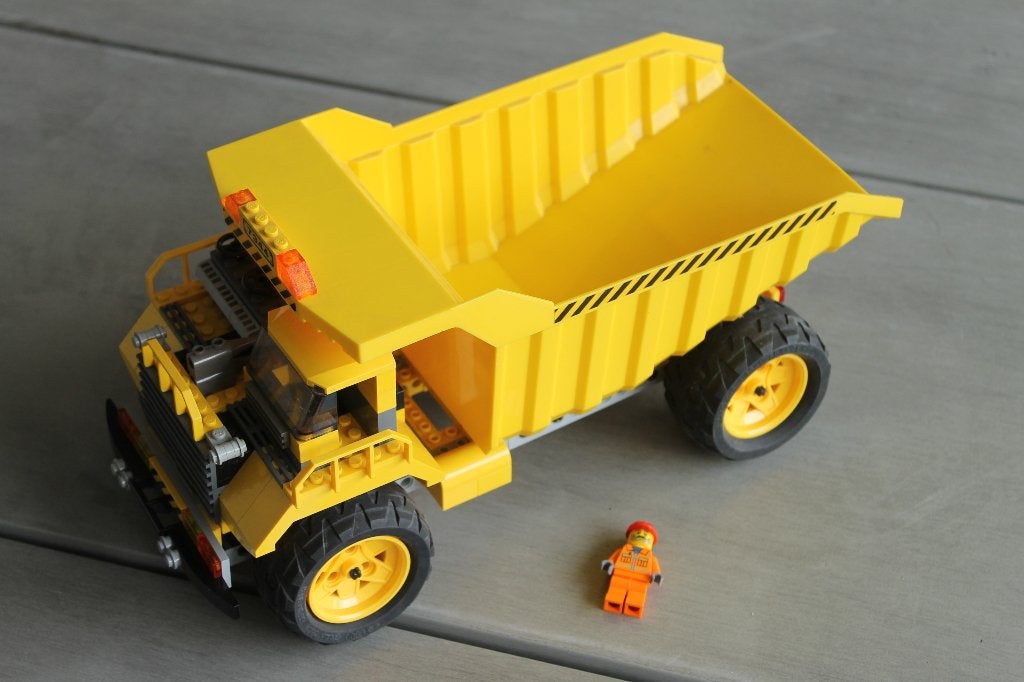 lego city kiepwagen 7344, City, Lego, Ophalen of Verzenden, Zo goed als nieuw