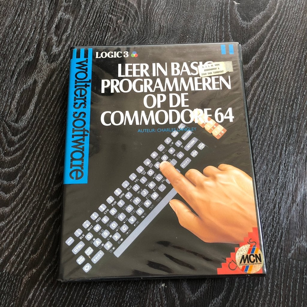 Commodore 64 Software Big Box - Leer in Basic Programmeren, Ophalen of Verzenden, Wolters Software