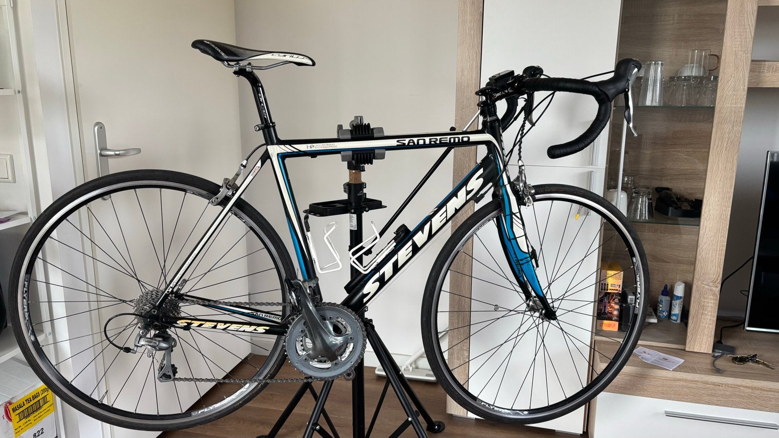 Stevens San Remo racefiets met Shimano Tiagra, 28 inch, Gebruikt, Aluminium, 15 tot 20 versnellingen