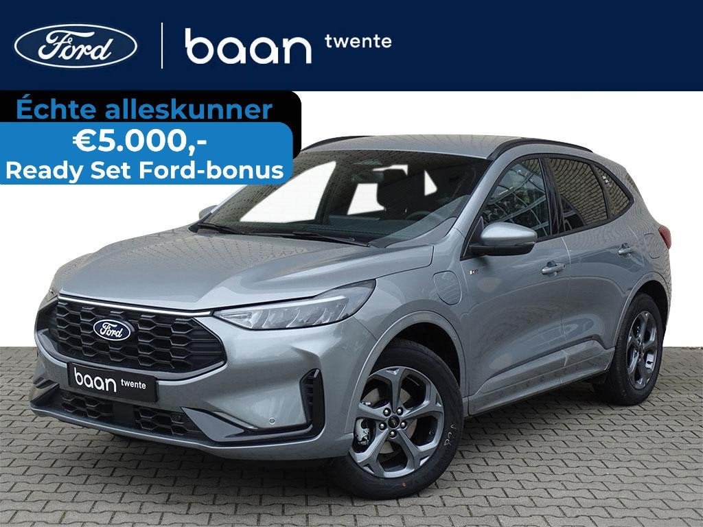Ford Kuga 2.5 PHEV ST-Line | Trekhaak | Driver Ass. Pack | W, Auto's, Zwart, 4 cilinders, Plug-in hybride, Bedrijf