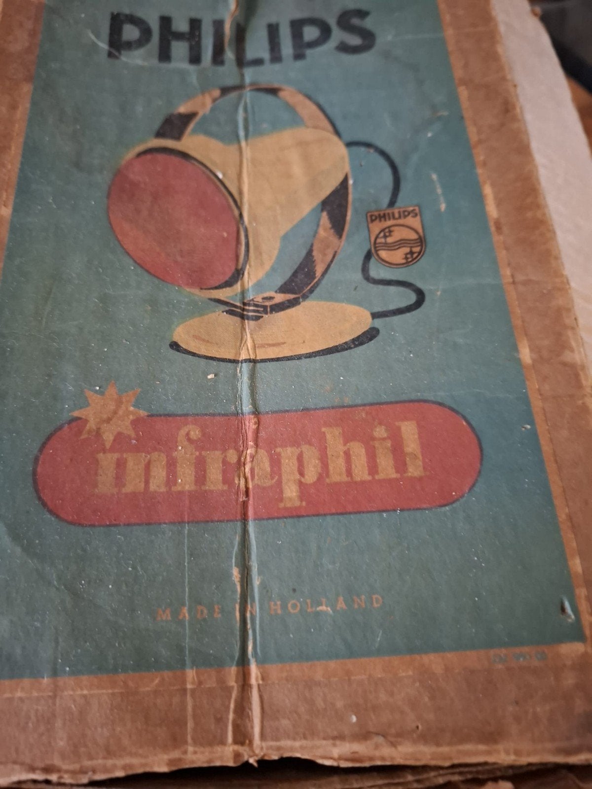 Philips Infraroodlamp Infraphil - Vintage Warmtelamp, Ophalen