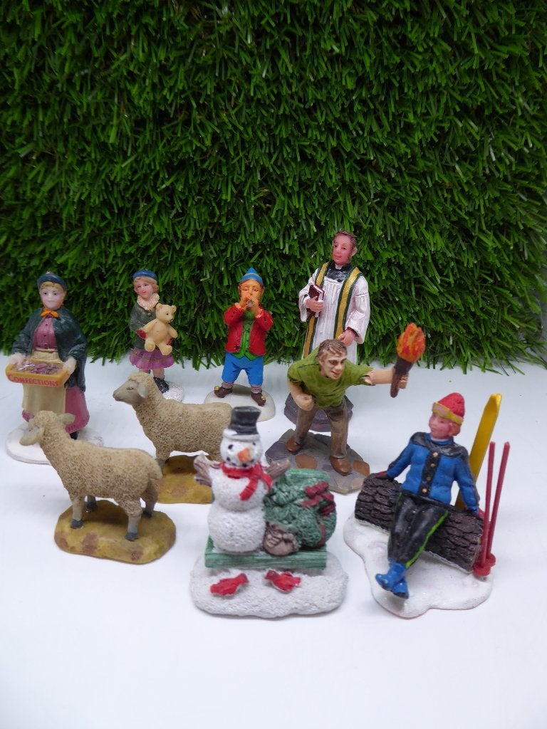 Lot Lemax Items -  114 - Ik ruim op, Diversen, Kerst, Ophalen of Verzenden, Zo goed als nieuw