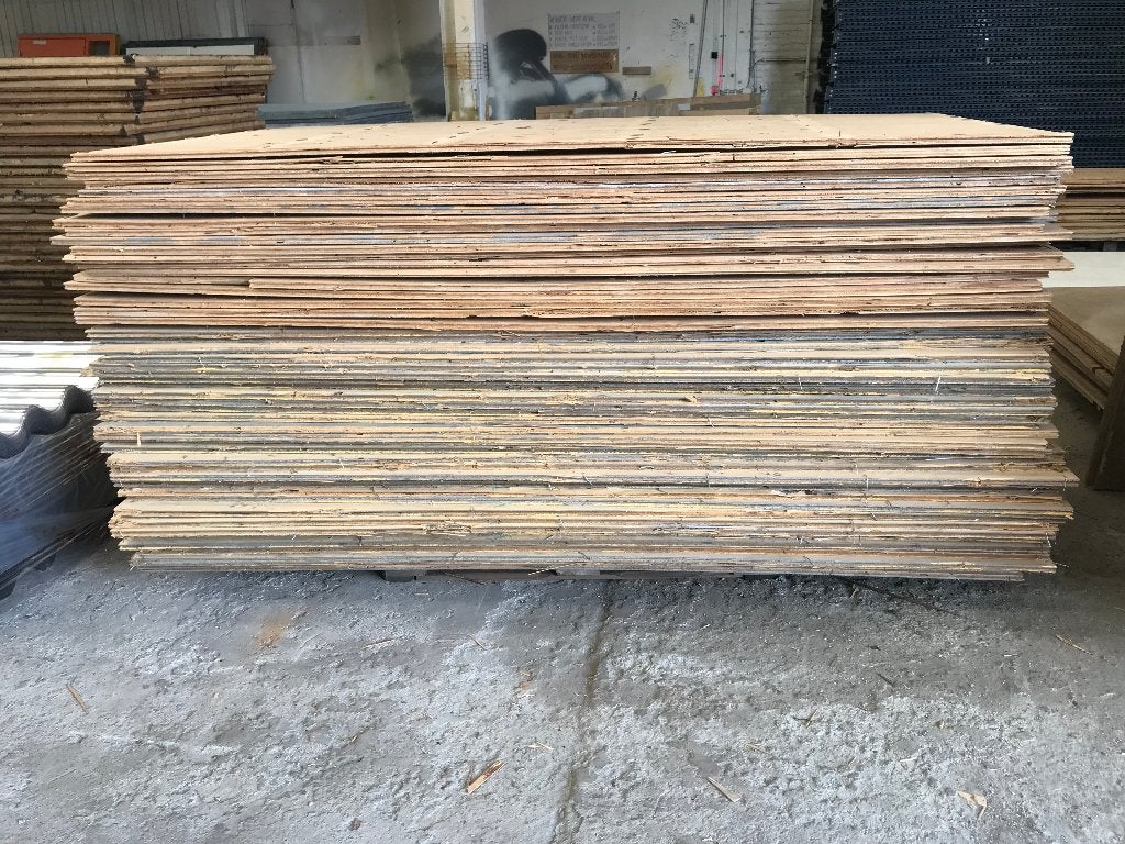 Gebruikte underlayment platen 244cmx122cmx18mm., Ophalen, Gebruikt, Minder dan 25 mm, Overige typen