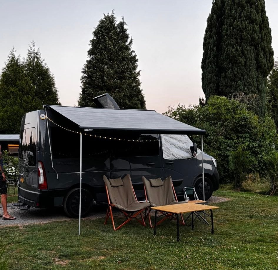 Renault Master, modulaire camper inrichting grijs kenteken, Caravans en Kamperen, Campers, Overige merken, Chemisch toilet, Buscamper of Camperbus