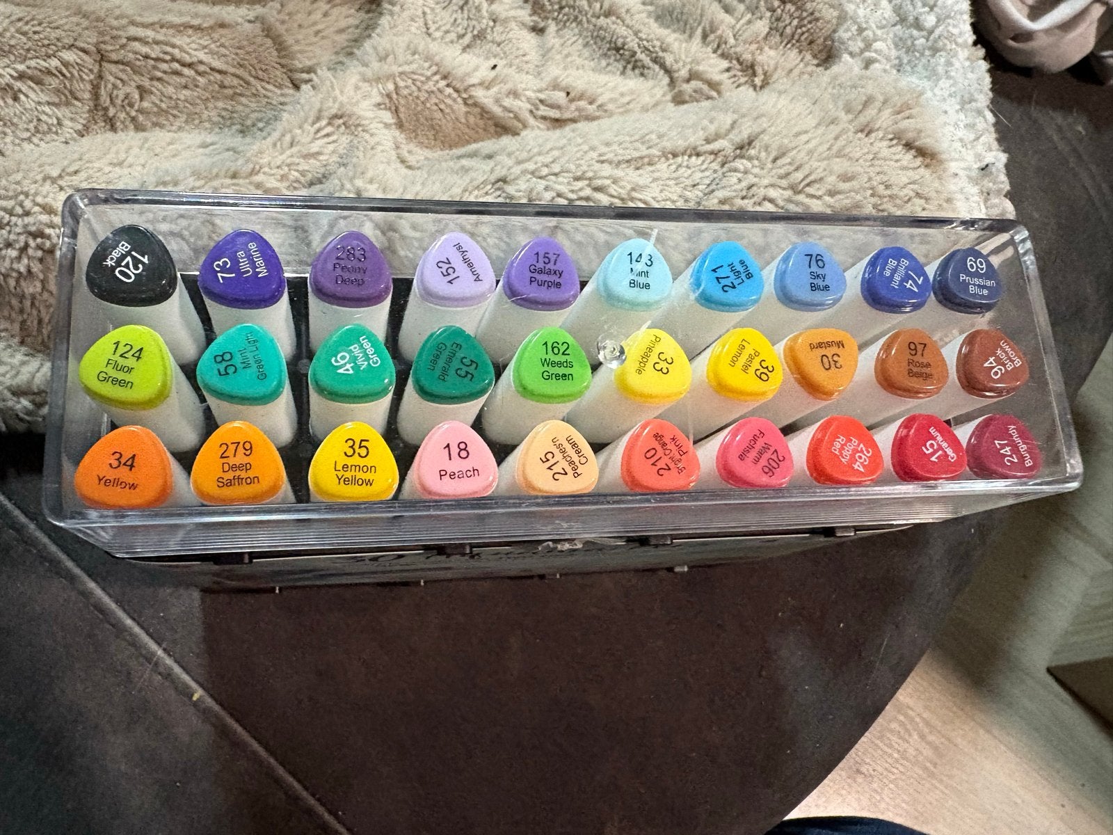 DecoTime Aquamarkers - 30 stuks, Hobby en Vrije tijd, Tekenen, Ophalen, Zo goed als nieuw, Potlood of Stift