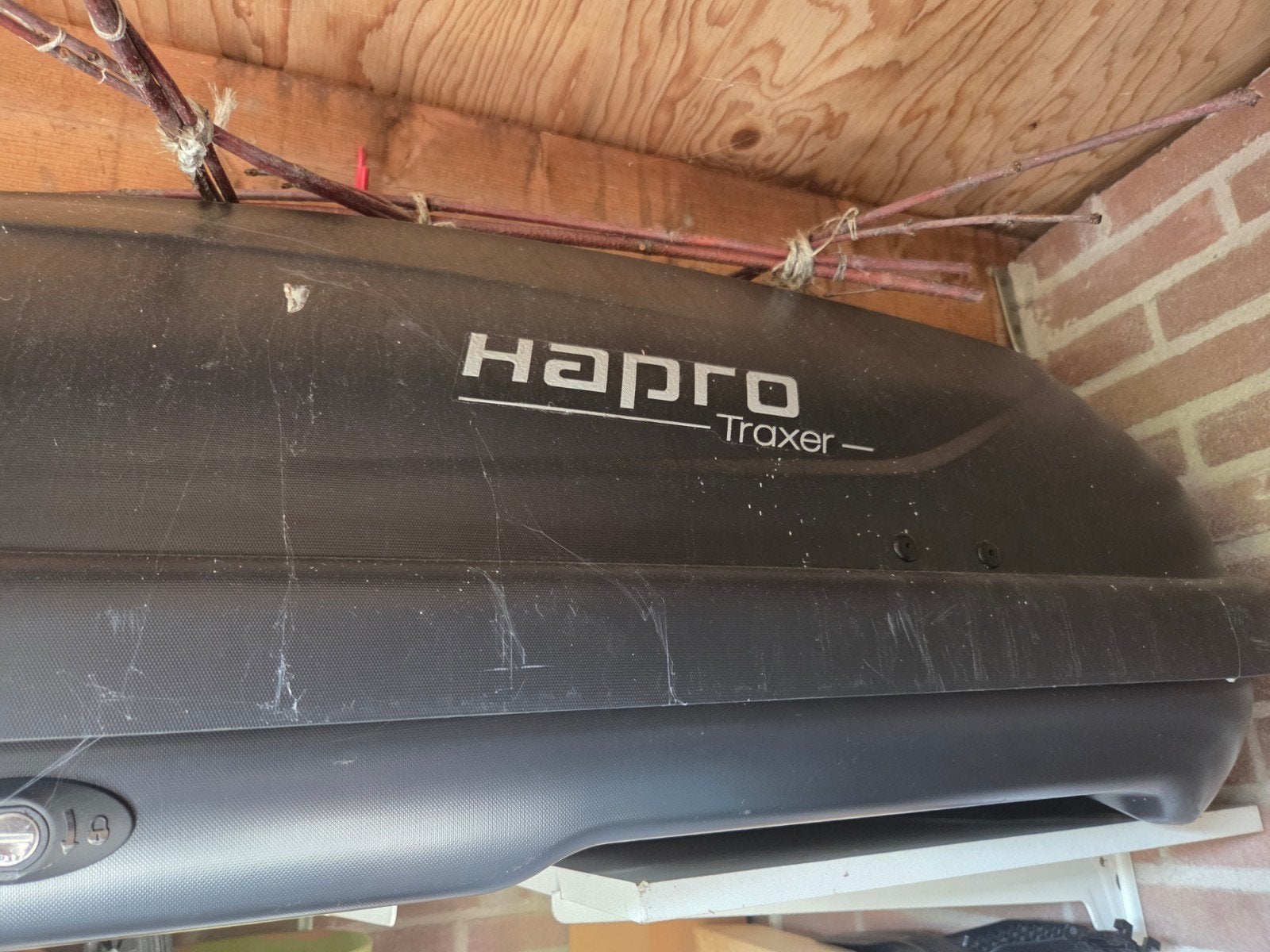 Hapro Traxer 4.6 Dakkoffer 370L - Antraciet (Compact & Ruim), Auto diversen, Dakkoffers, Ophalen, Gebruikt