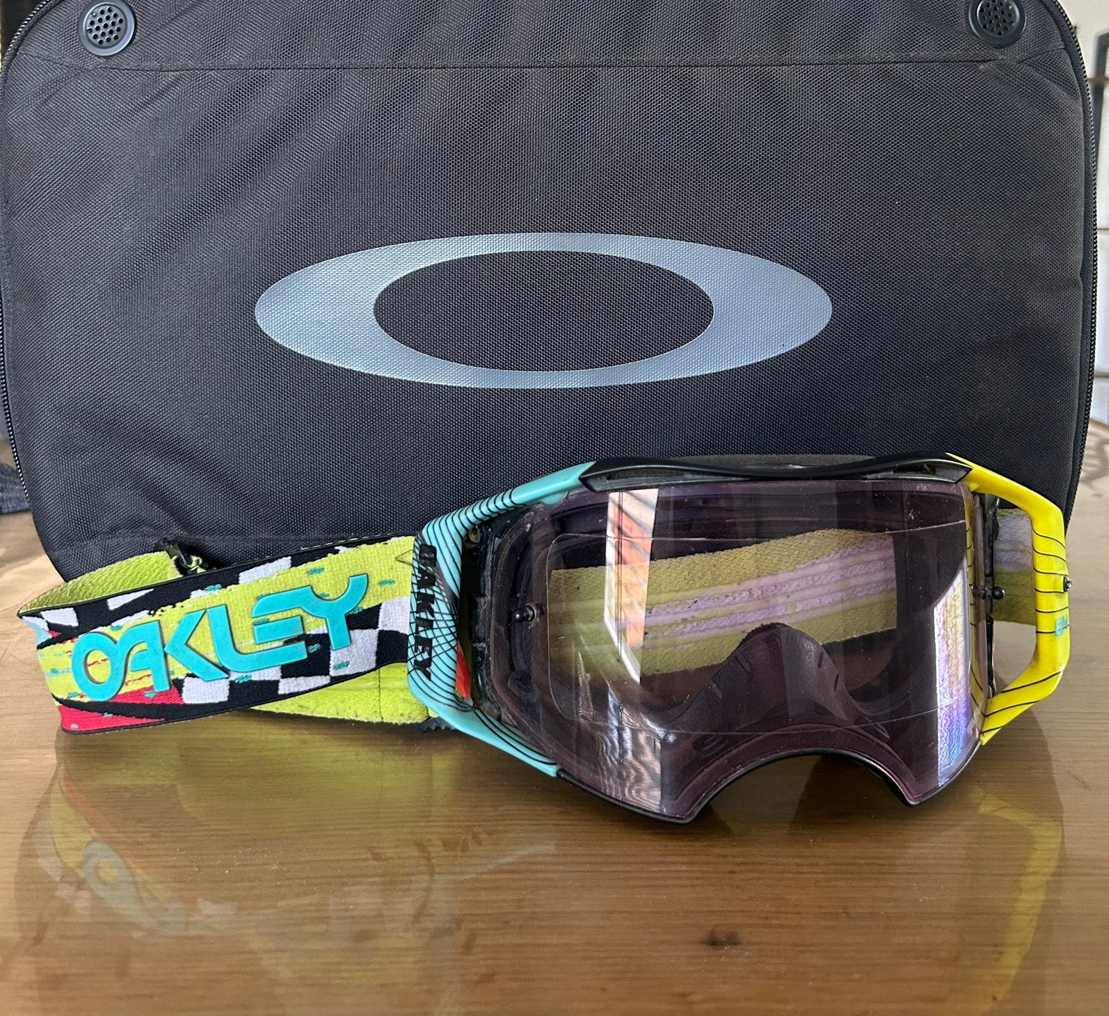 Oakley Airbrake Jeffrey Herlings, Ophalen of Verzenden, Tweedehands, Motorcrosskleding