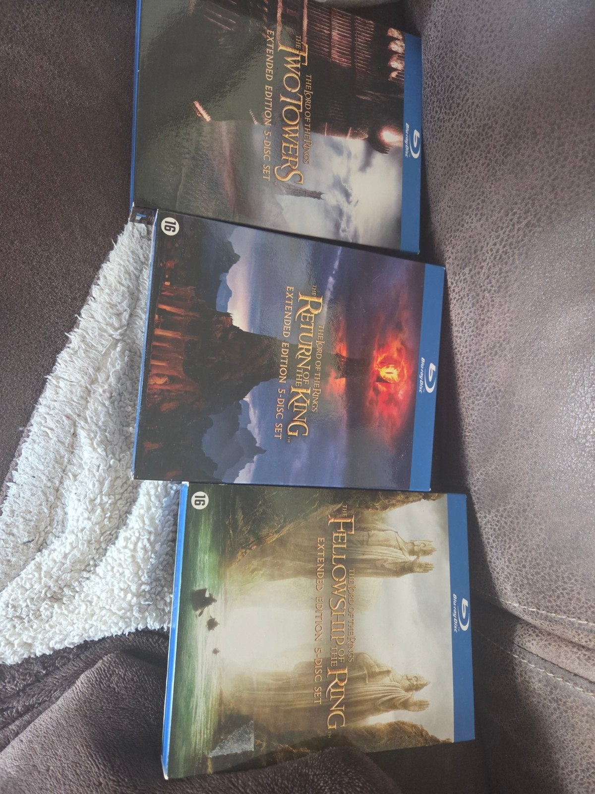 Lord of the rings bluray, Avontuur, Vanaf 16 jaar, Nederlands, Engels
