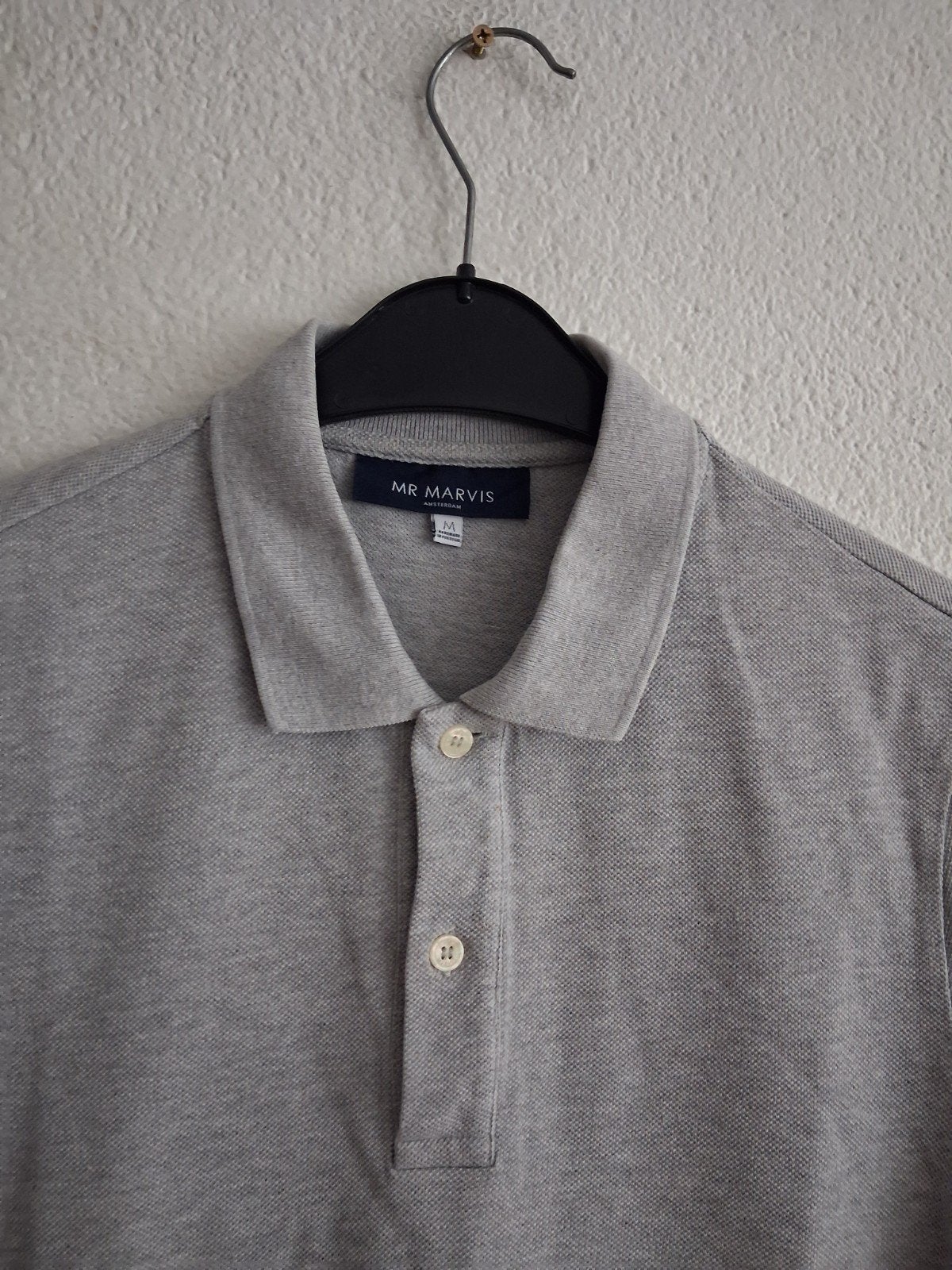 Mr Marvis Polo Shirt Maat M Grijs, Maat 48/50 (M), Ophalen of Verzenden, Grijs, Mr Marvis