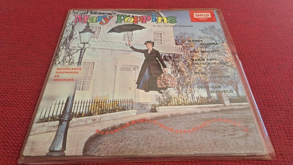 Mary Popins disney vinyl lp 1964, Ophalen of Verzenden, Gebruikt, Overige formaten