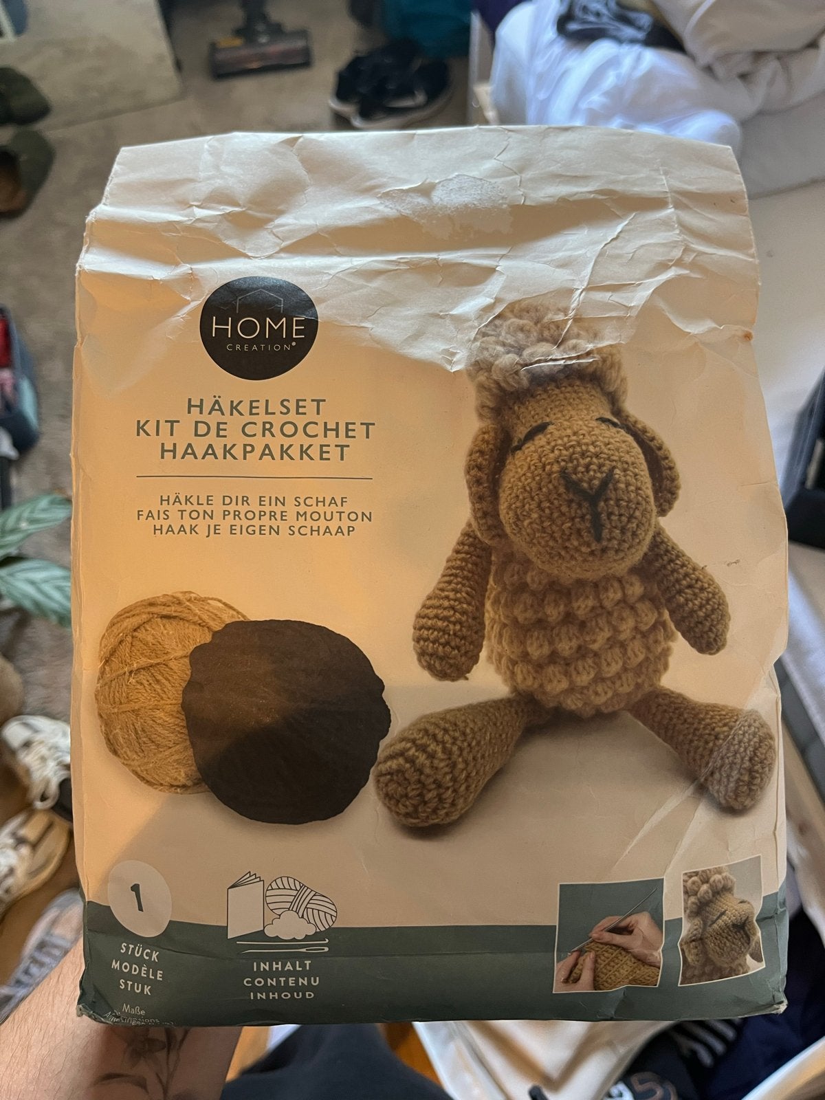 Home Creation Haakpakket: Haak je eigen schaap, Ophalen of Verzenden, Nieuw, Haken, Patroon of Boek