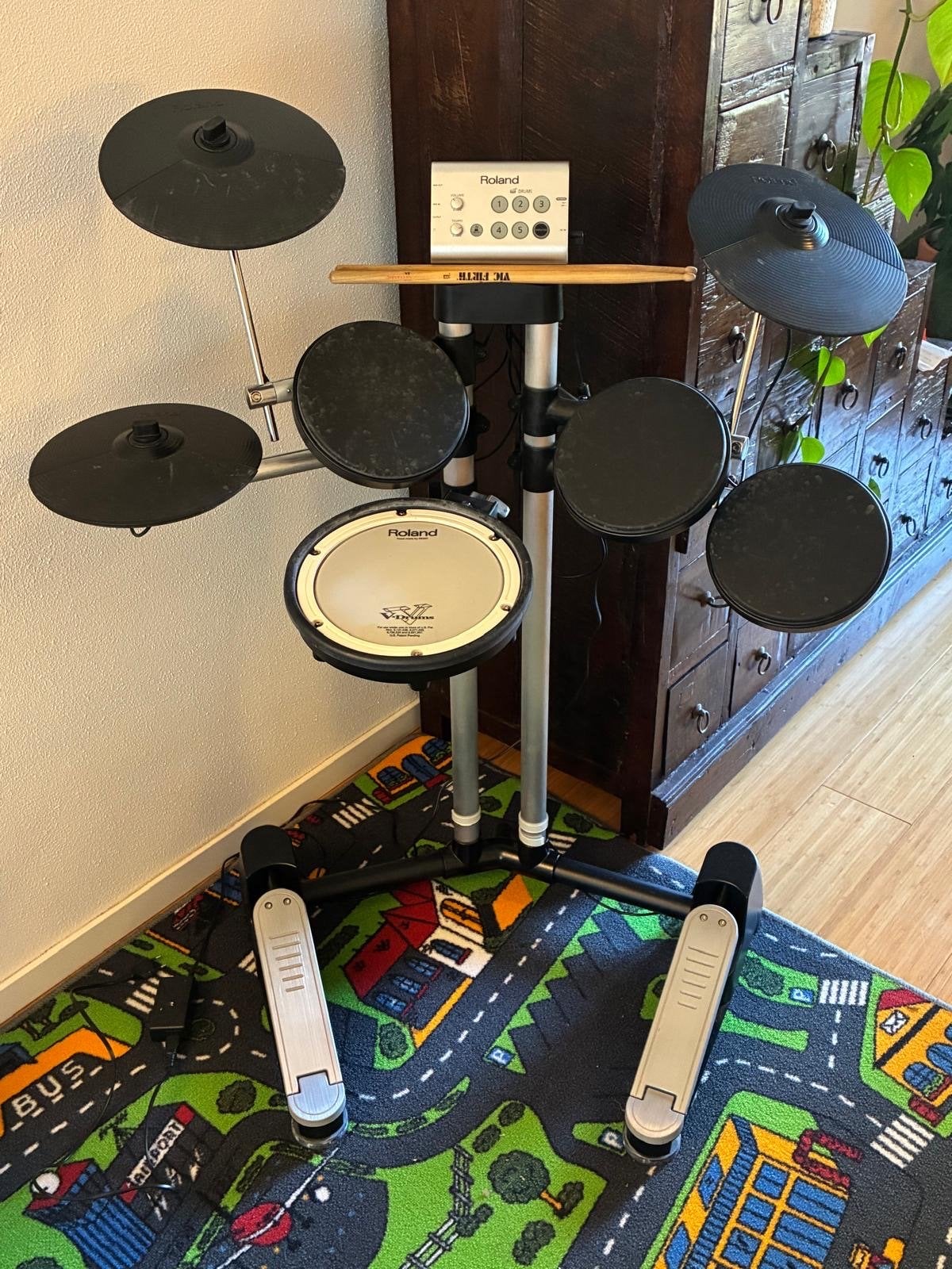 Roland V-Drums elektronisch drumstel, Ophalen, Gebruikt, Roland, Elektronisch