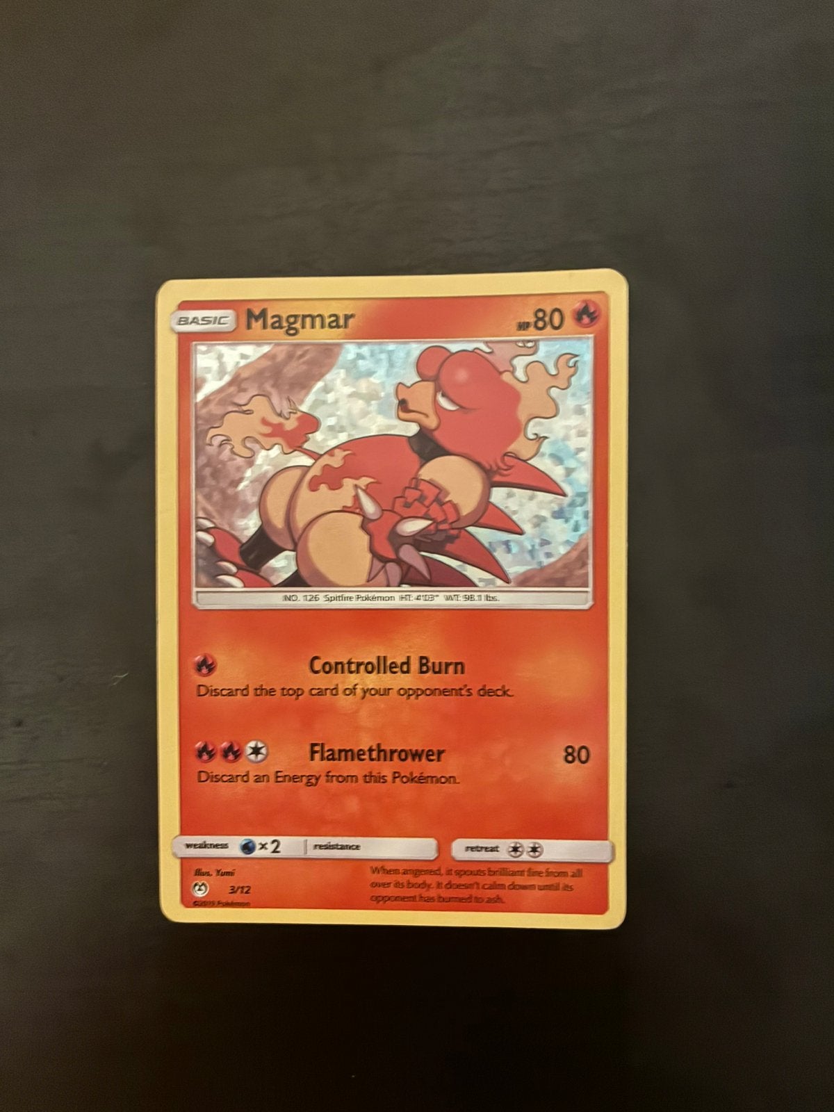 Magmar kaart, Ophalen of Verzenden, Zo goed als nieuw