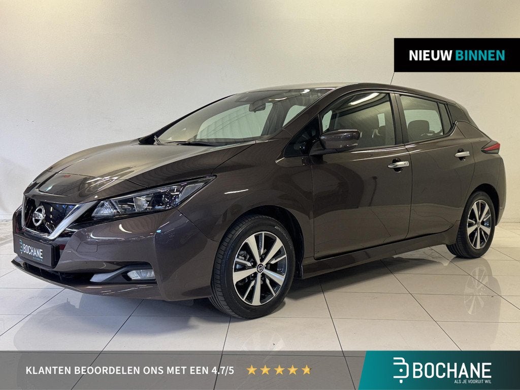 Nissan LEAF Acenta 40 kWh | Camera | Navigatie | SOH 91% |, Auto's, Nissan, Stof, Gebruikt, Huisgarantie, Origineel Nederlands