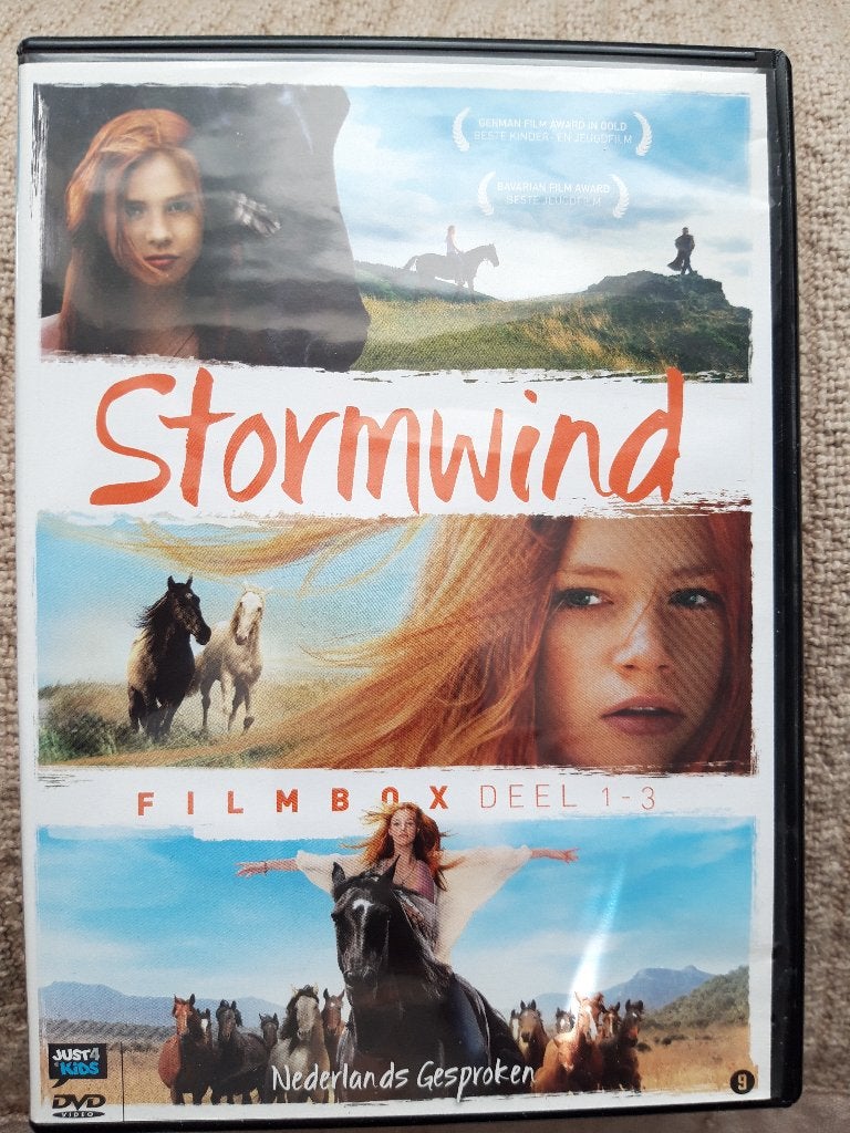 Stormwind, Filmbox met deel 1 t/m 3, Alle leeftijden, Ophalen of Verzenden, Zo goed als nieuw, Actie en Avontuur