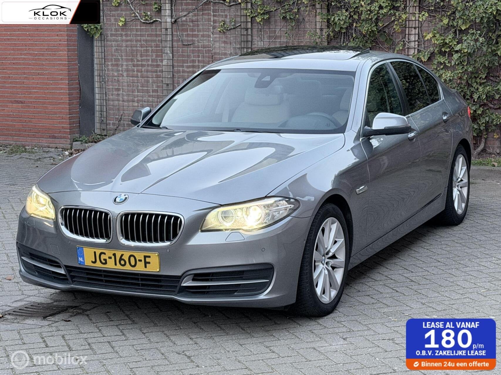 BMW 5-serie 528i High Executive NAP Automaat Clima Trekhaak, Auto's, BMW, Automaat, Achterwielaandrijving, Euro 6, 4 cilinders