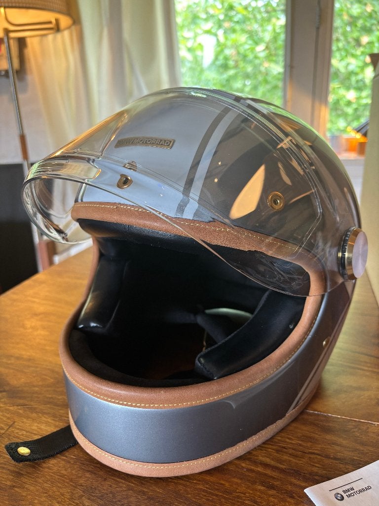 BMW helm Grand Racer, Motoren, Kleding | Motorhelmen, Heren, Ophalen of Verzenden, Integraalhelm, L